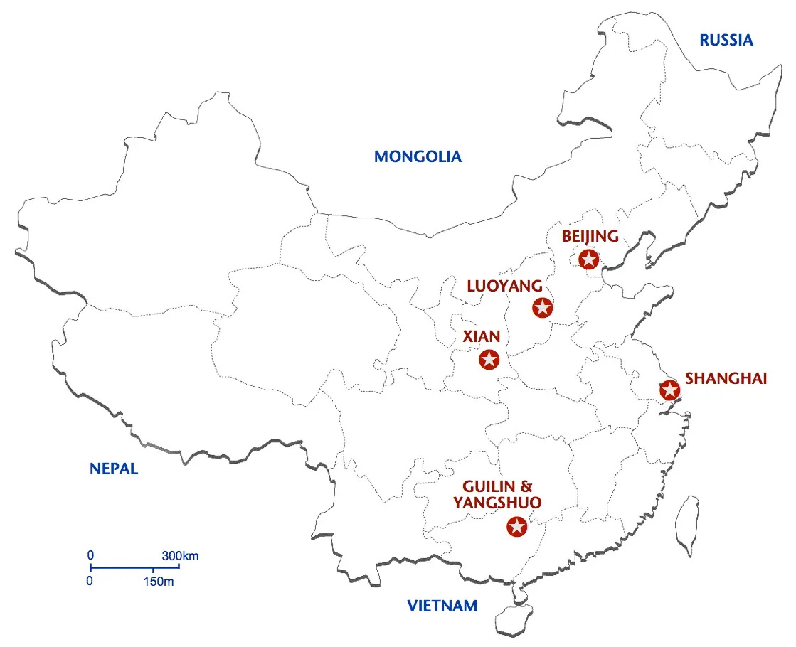 FT-04 Encounter China route map